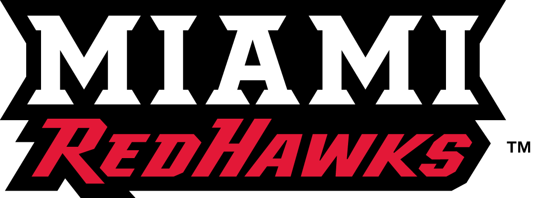 Miami (Ohio) Redhawks 2014-Pres Wordmark Logo diy DTF decal sticker